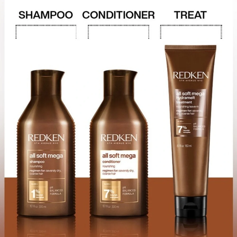 REDKEN All Soft Mega Hydramelt Leave In Conditioner - Picture 2 of 3